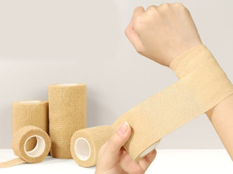 cohesive taping method
